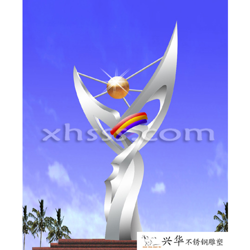 不锈钢雕塑-城市