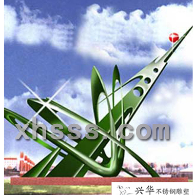 不锈钢雕塑-城市