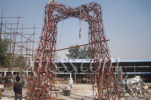 江西省抚州市乐安县四九广场雕塑工程